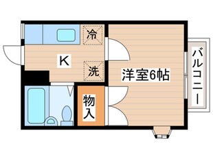 シャンシャインBの物件間取画像